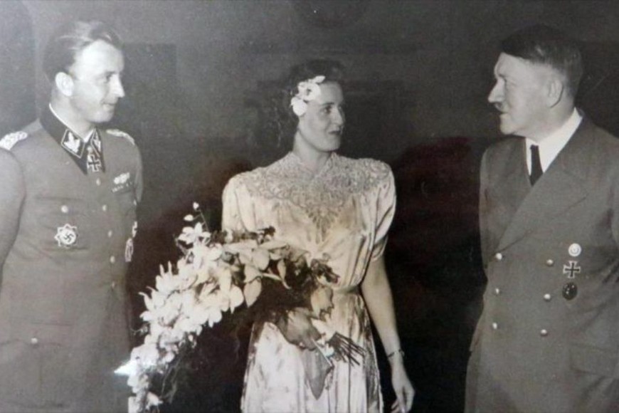 ELLITORAL_454982 |  Gentileza Casamiento de Adolf Hitler y Eva Braun.