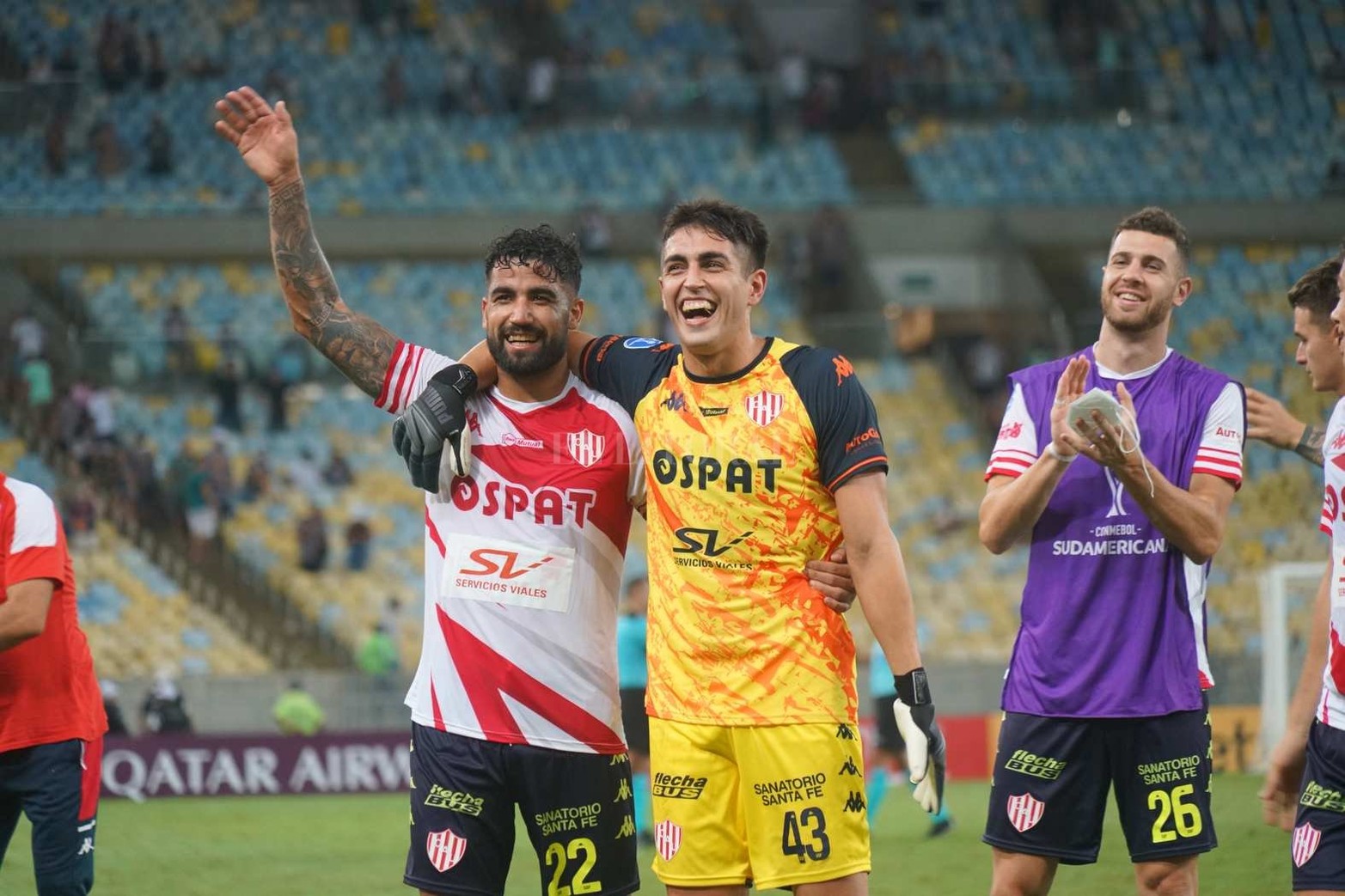 Copa Sudamericana, Unión jugó muy bien y empató 0 a 0 con el Fluminense en Río de Janeiro.