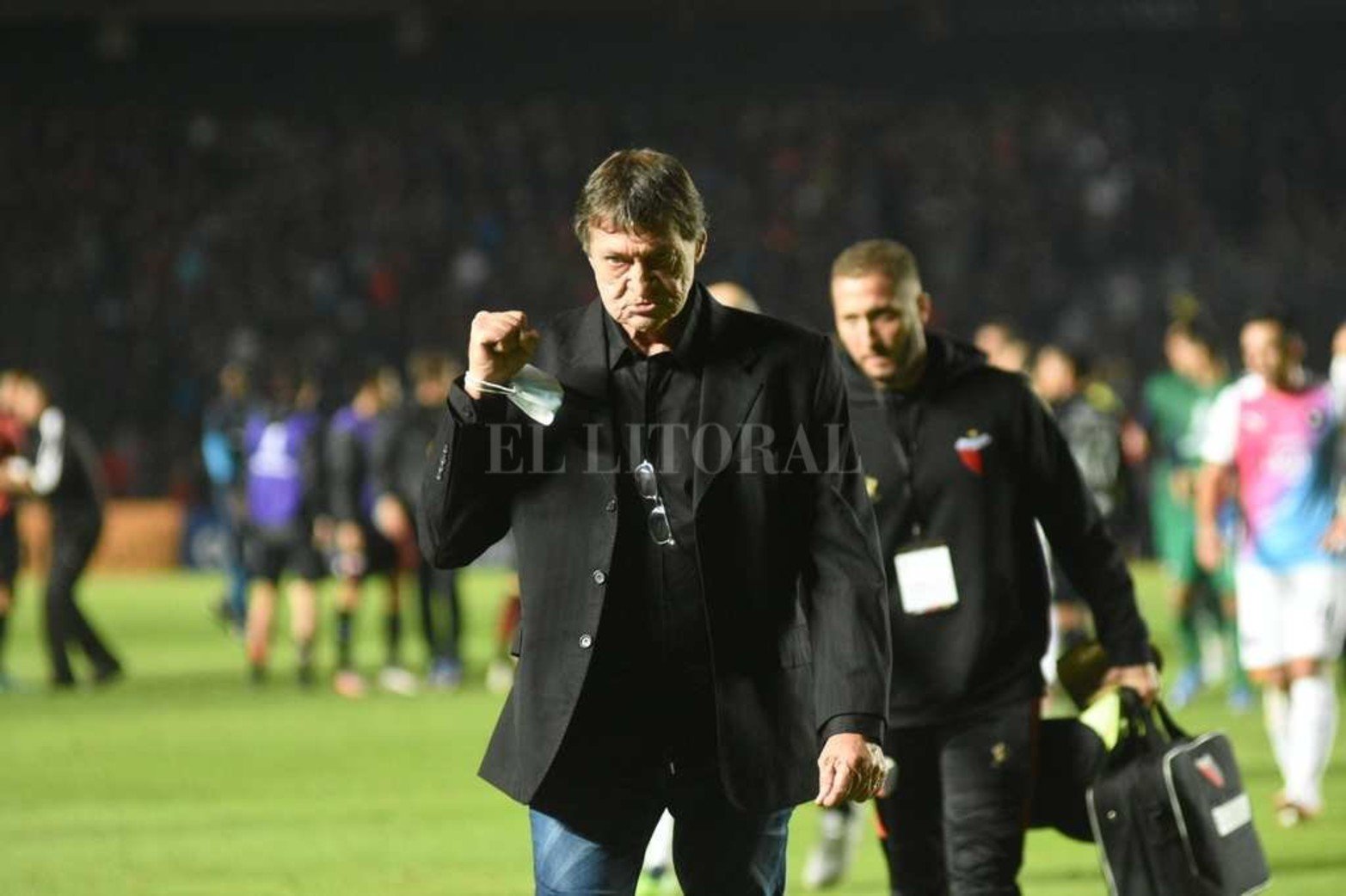 Copa Libertadores 2022 Colón - Cerro Porteño 
Final del segundo tiempo y los festejos de Colón