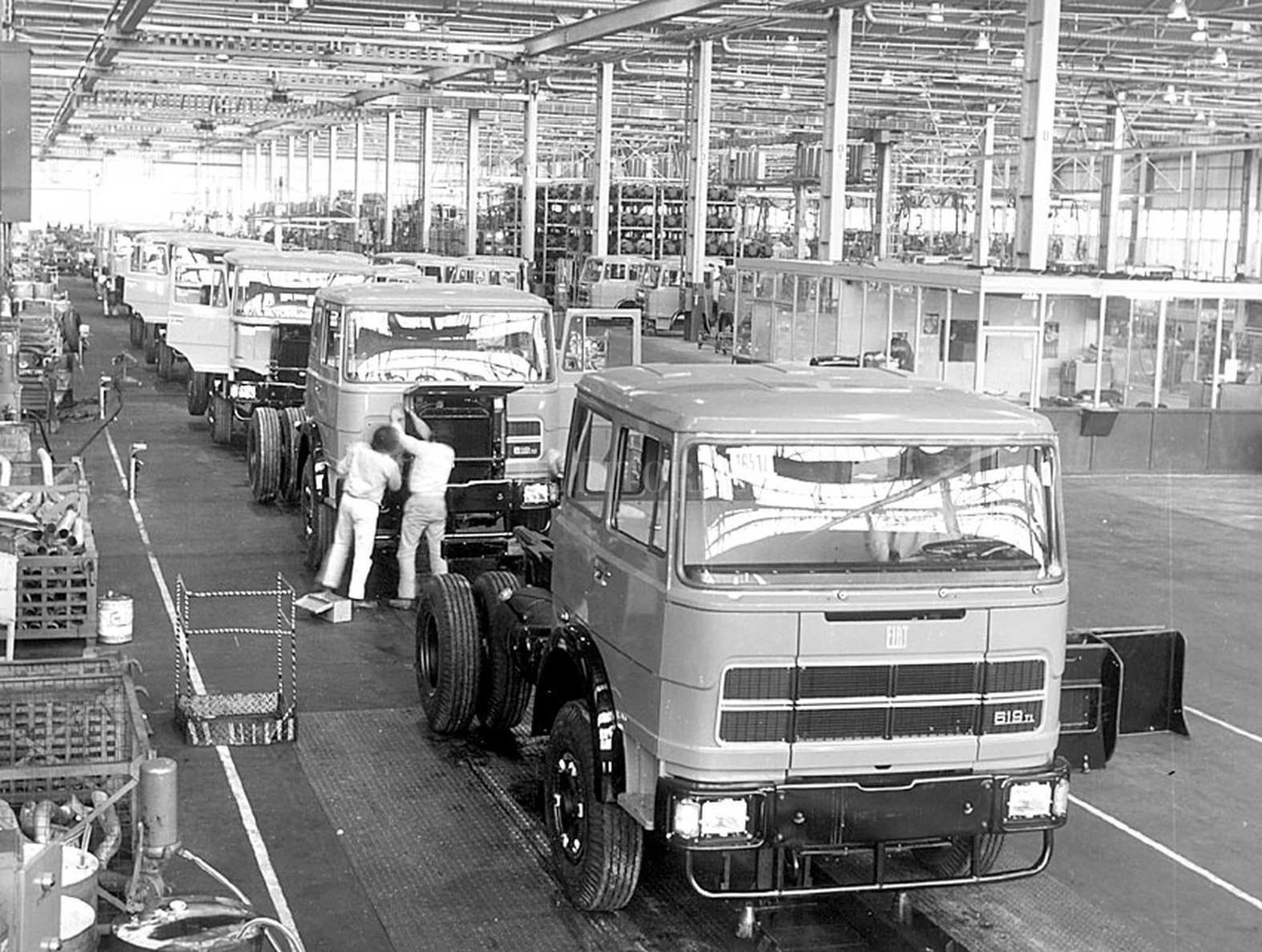 Imágenes de la Fábrica Fiat instalada en Sauce Viejo.