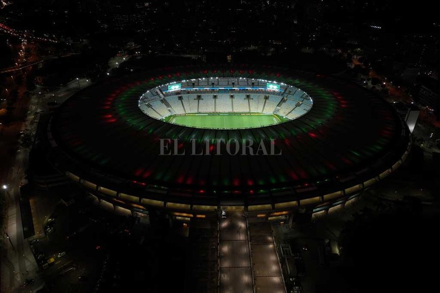 Copa Sudamericana: El Maracaná en la previa de Unión-Fluminense