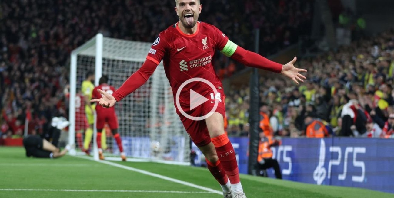 Champions League: Liverpool derrotó a Villarreal en la ida de las semifinales