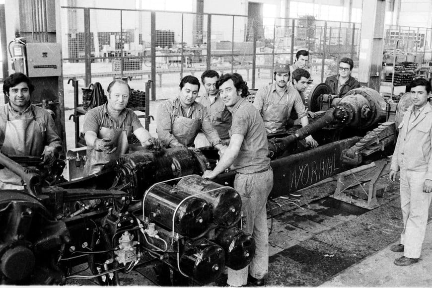 Las fotos de la fábrica Fiat en Sauce viejo