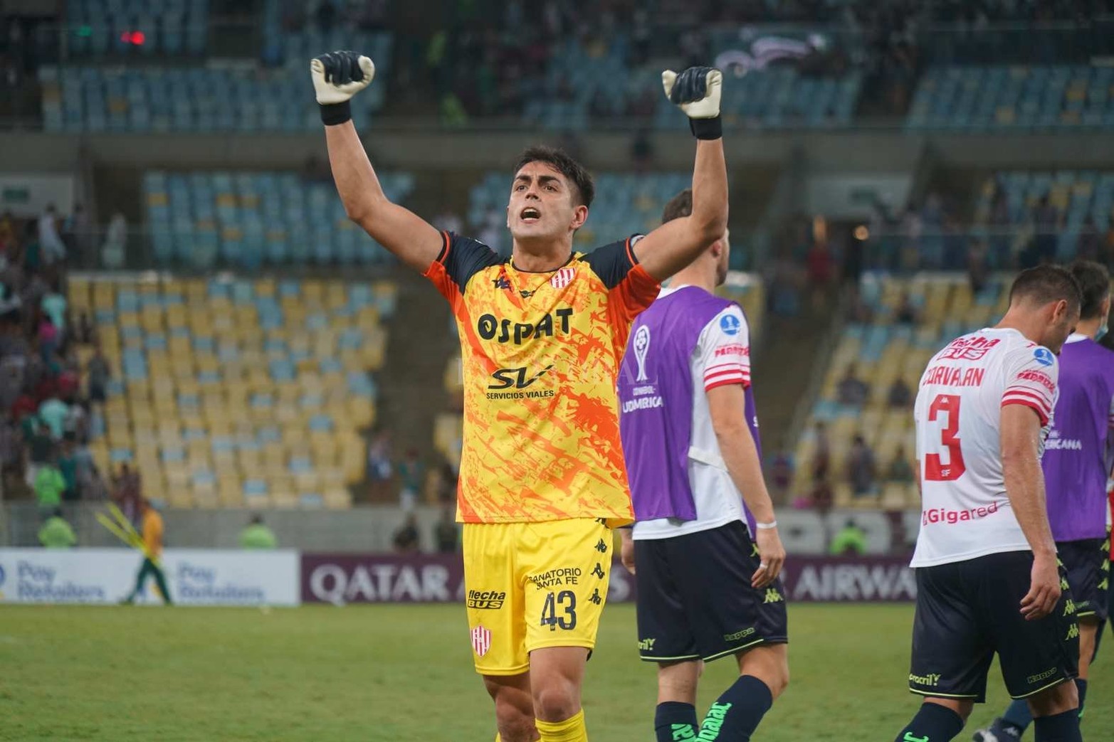 Copa Sudamericana, Unión jugó muy bien y empató 0 a 0 con el Fluminense en Río de Janeiro.