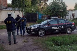 ELLITORAL_454757 |  Archivo El Litoral Fleitas (23) fue detenido pro la AIC durante los allanamientos realizados al norte de la ciudad de Santa Fe.