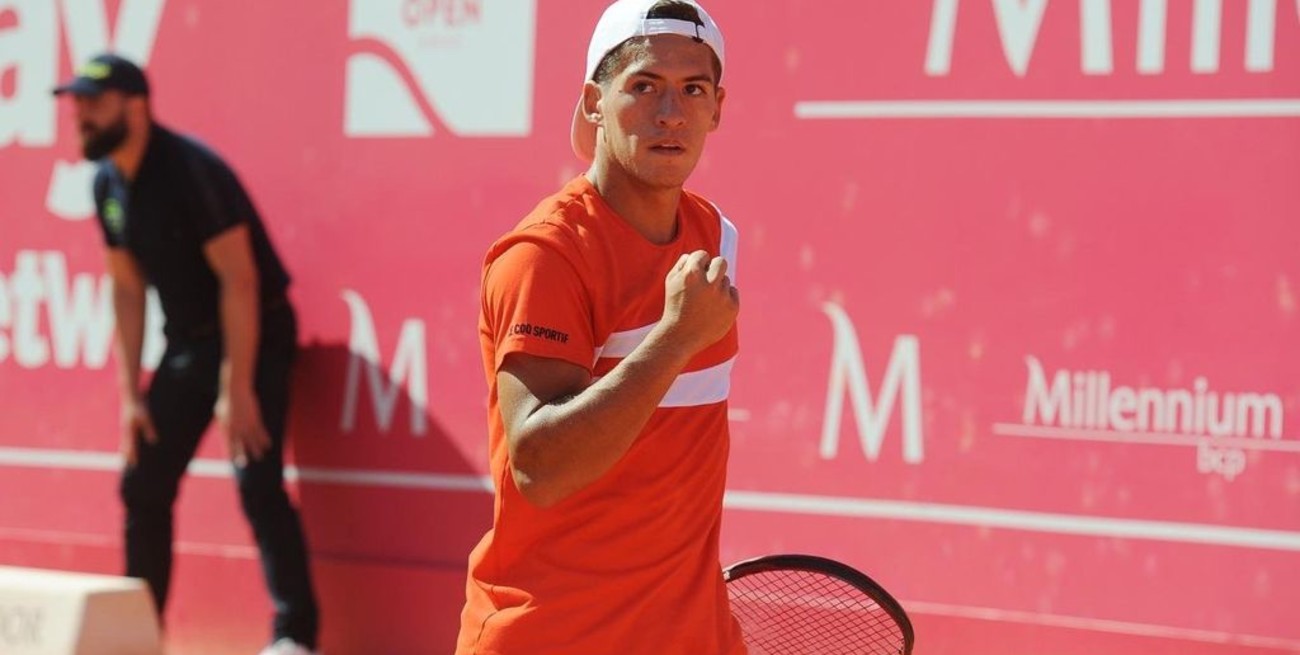 Sebastián Báez superó a Richard Gasquet y es semifinalista del ATP 250 de Estoril