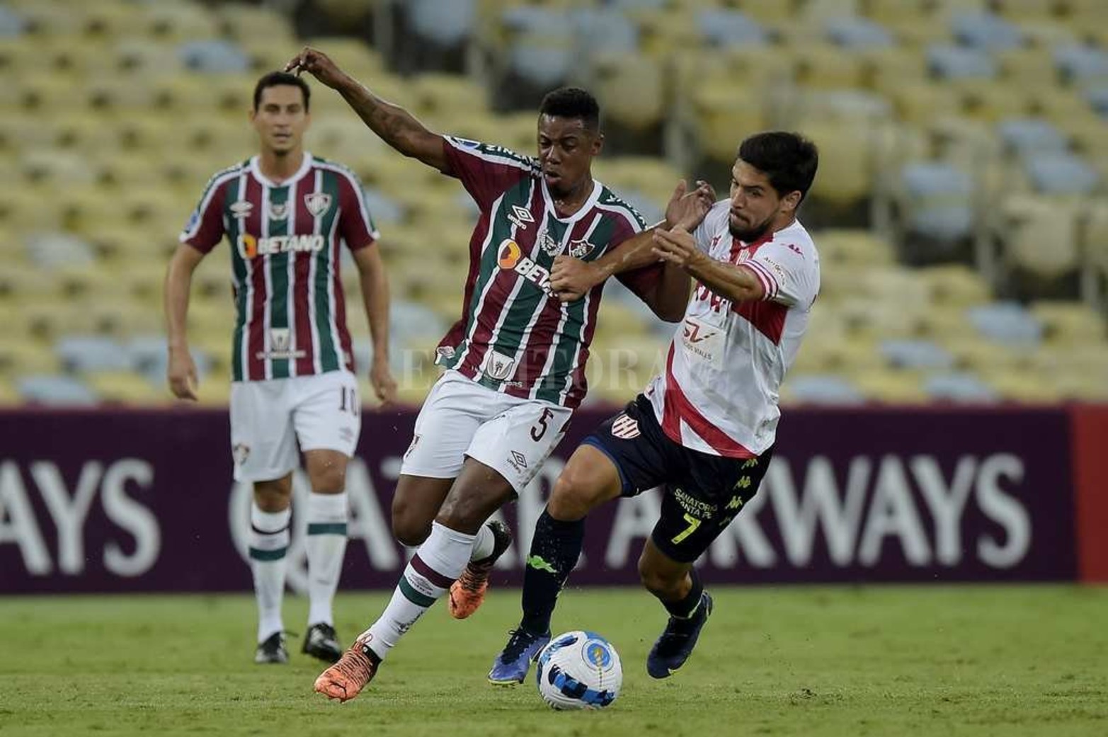 Copa Sudamericana, Unión jugó muy bien y empató 0 a 0 con el Fluminense en Río de Janeiro.