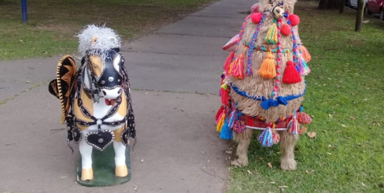 Insólito: denunciaron que tenían animales exhibidos en la Fiesta de Guadalupe y resultaron ser de juguete