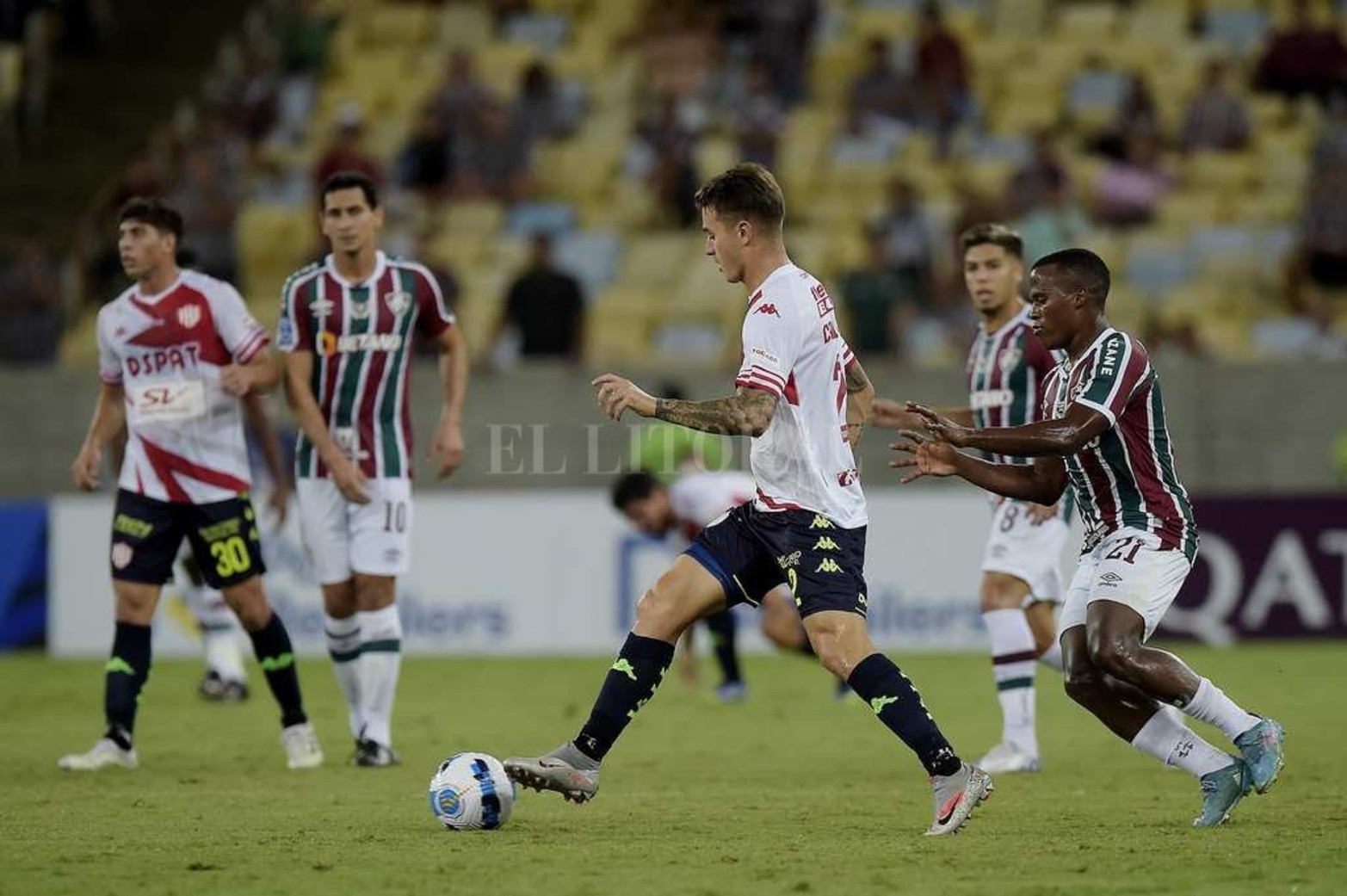 Copa Sudamericana, Unión jugó muy bien y empató 0 a 0 con el Fluminense en Río de Janeiro.