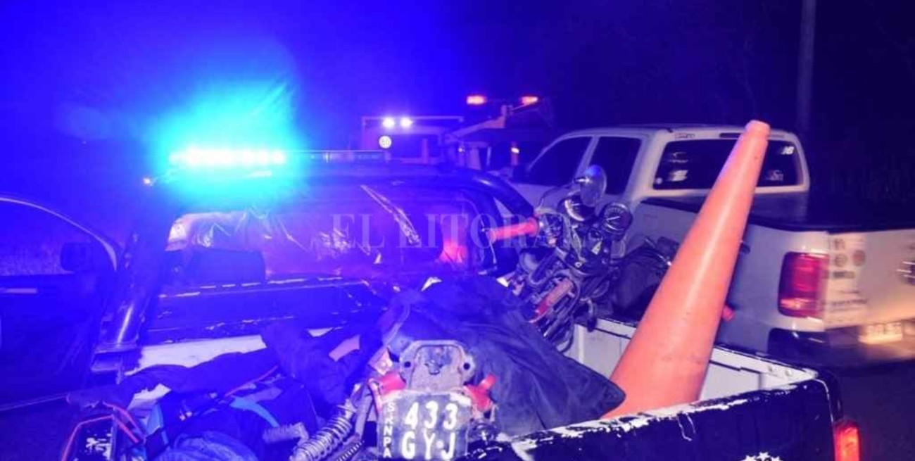 Accidente fatal en la ruta 168: murieron dos motociclistas
