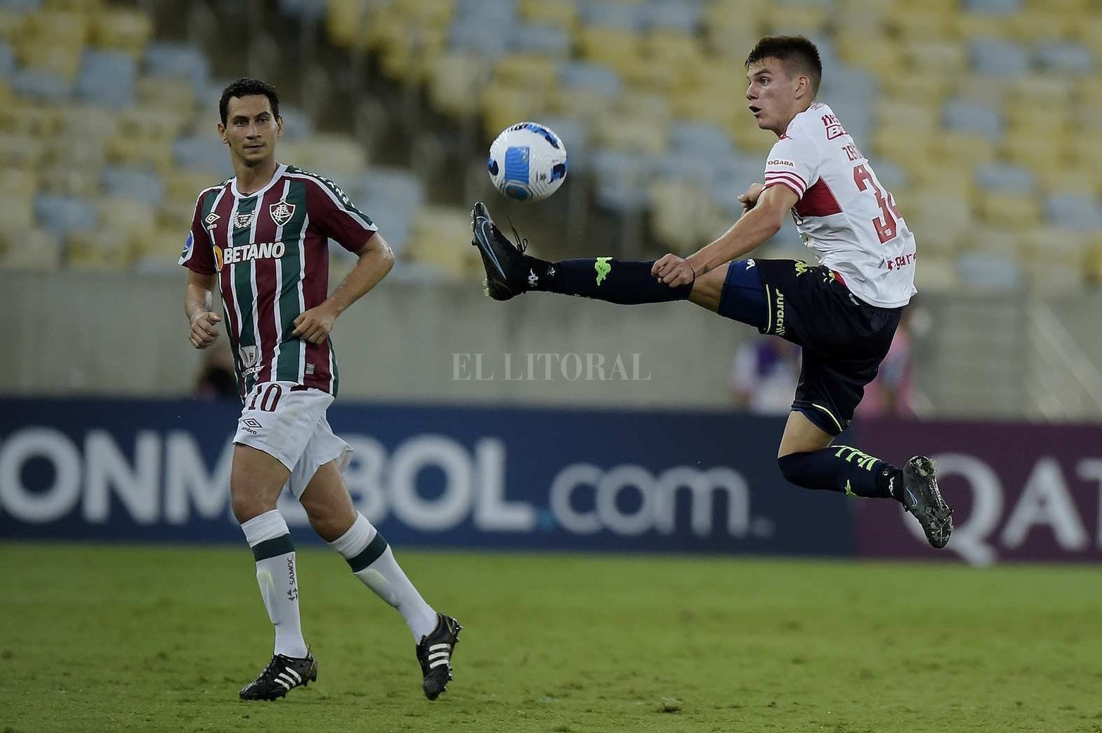 Copa Sudamericana, Unión jugó muy bien y empató 0 a 0 con el Fluminense en Río de Janeiro.