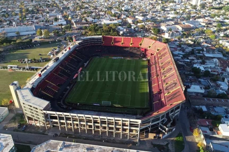 Copa Libertadores 2022 Colón - Cerro Porteño Las imágenes desde el drone de El Litoral