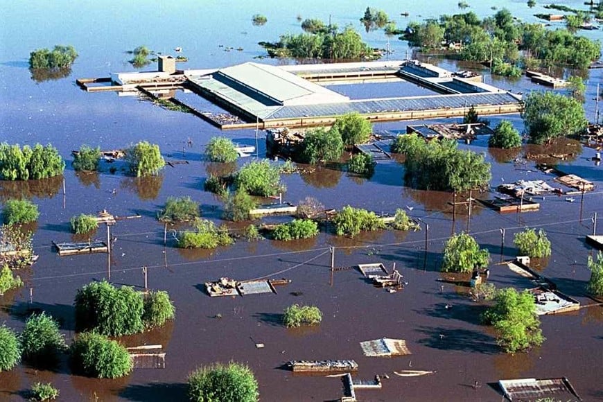 Zazpe, la escuela que no se iba a inundar y quedó bajo el agua - El Litoral