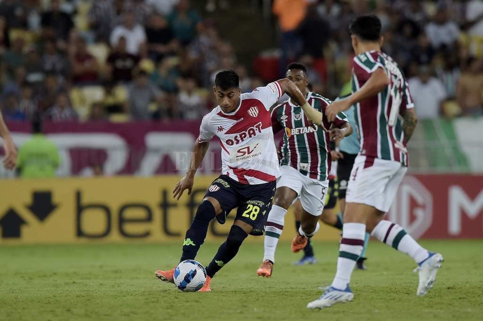 Copa Sudamericana, Unión jugó muy bien y empató 0 a 0 con el Fluminense en Río de Janeiro.