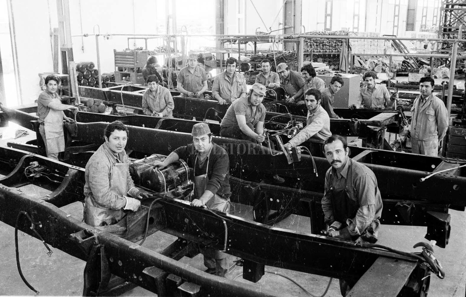 Imágenes de la Fábrica Fiat instalada en Sauce Viejo.