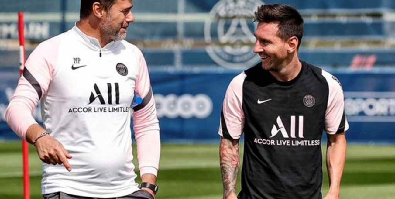 Pochettino volvió a defender a Messi de las críticas: "está al mismo nivel que Maradon"