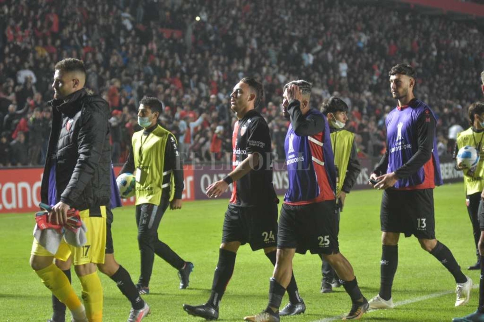 Copa Libertadores 2022 Colón - Cerro Porteño 
Final del segundo tiempo y los festejos de Colón