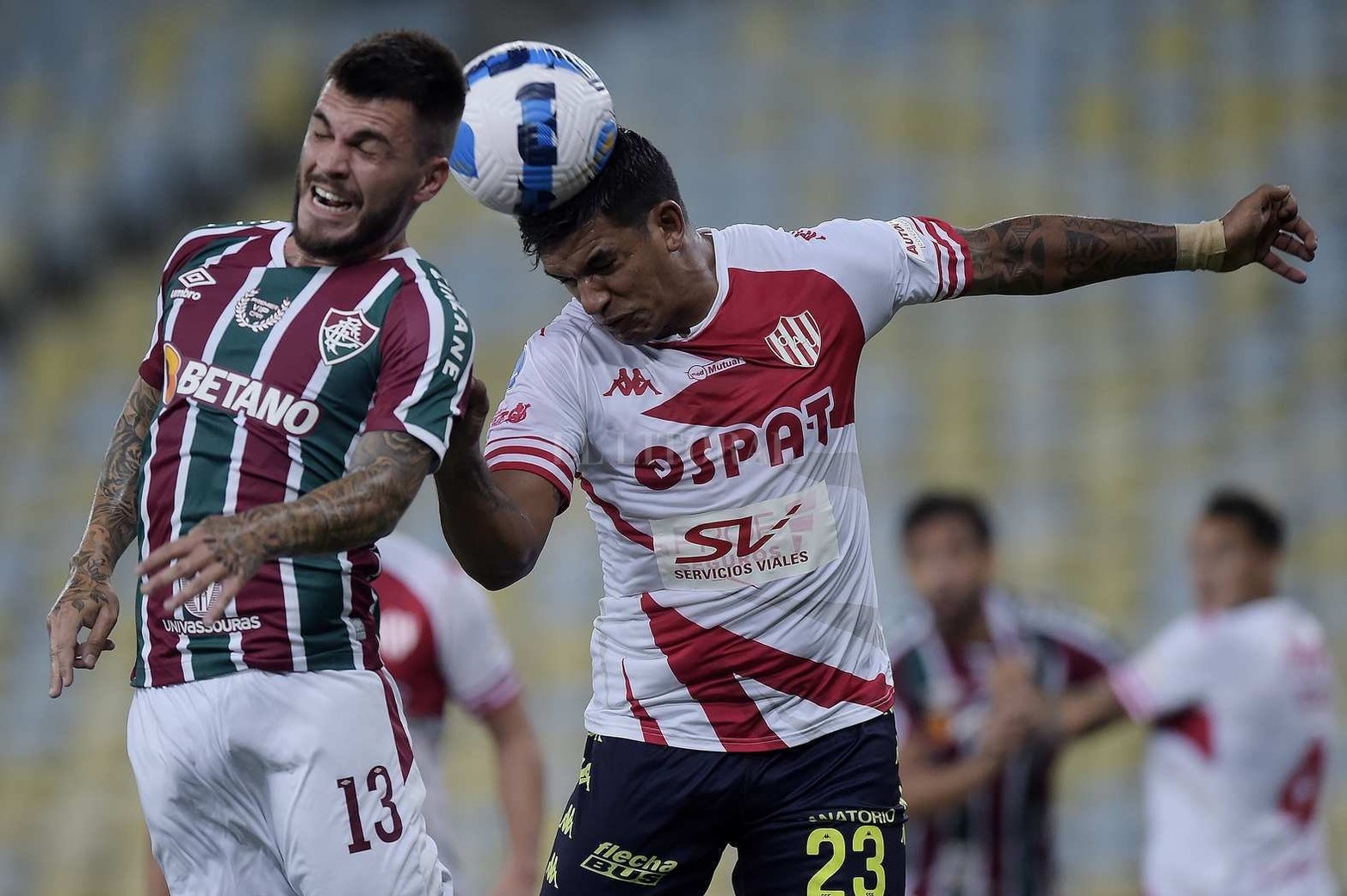 Copa Sudamericana, Unión jugó muy bien y empató 0 a 0 con el Fluminense en Río de Janeiro.