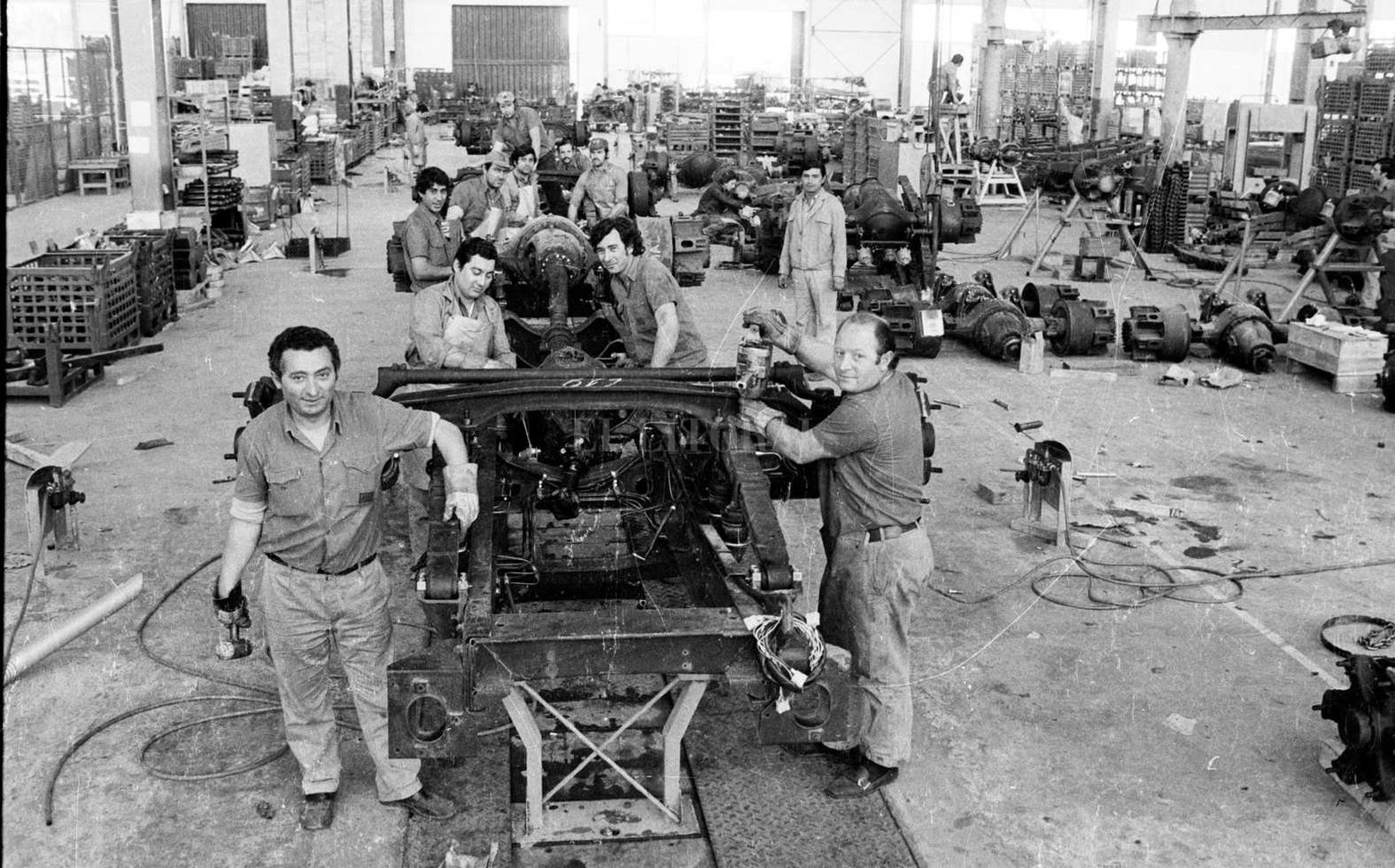 Imágenes de la Fábrica Fiat instalada en Sauce Viejo.