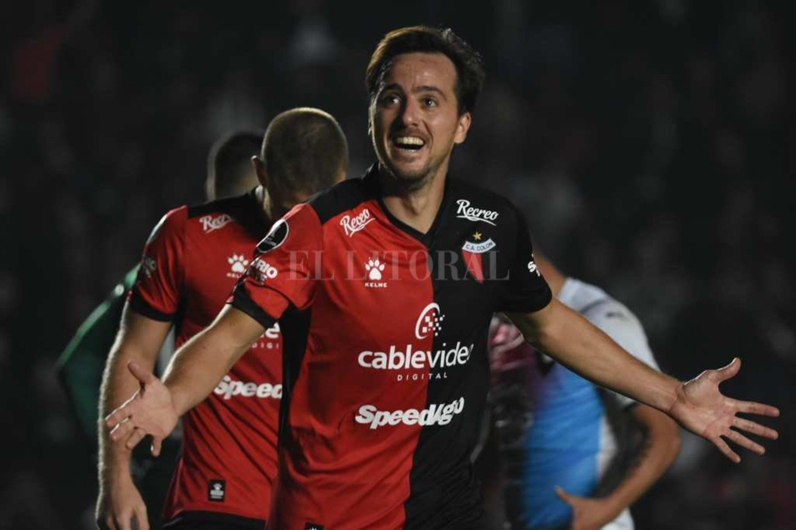 Copa Libertadores 2022 Colón - Cerro Porteño 
Segundo Tiempo y el festejo del gol de Christian Bernardi