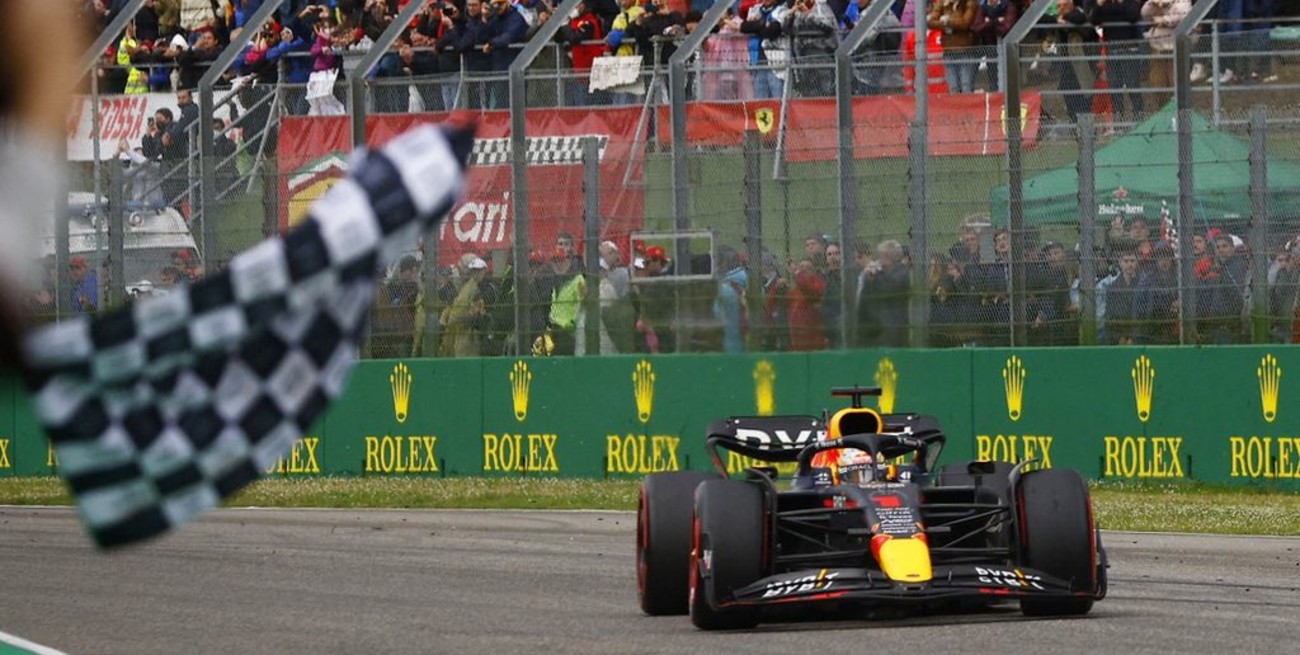 Fórmula 1: Verstappen y "Checo" Pérez firman el doblete de Red Bull en Imola