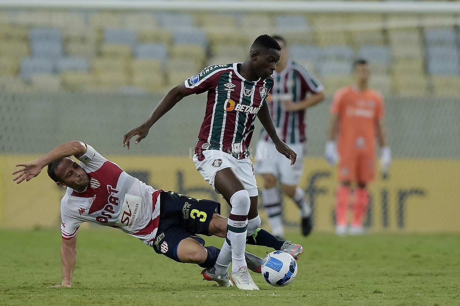 Copa Sudamericana, Unión jugó muy bien y empató 0 a 0 con el Fluminense en Río de Janeiro.