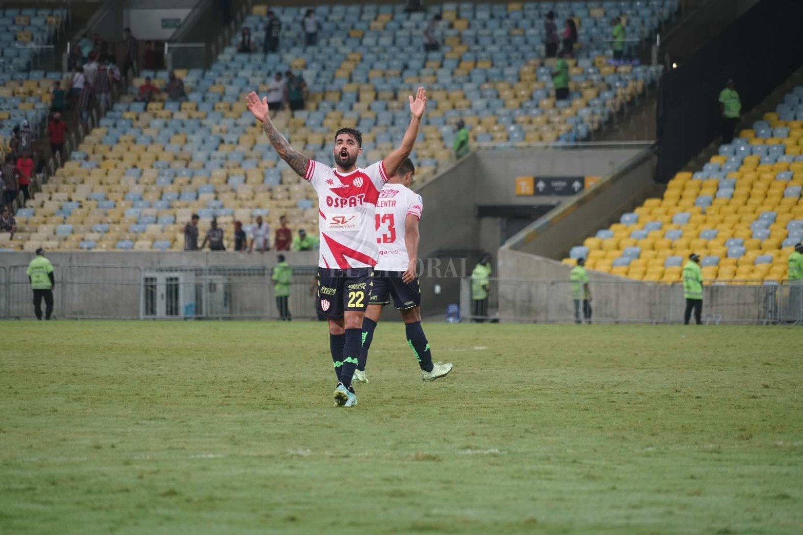 Copa Sudamericana, Unión jugó muy bien y empató 0 a 0 con el Fluminense en Río de Janeiro.