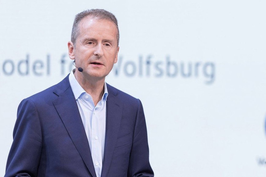 ELLITORAL_454205 |  Gentileza Herbert Diess, CEO de Volkswagen.