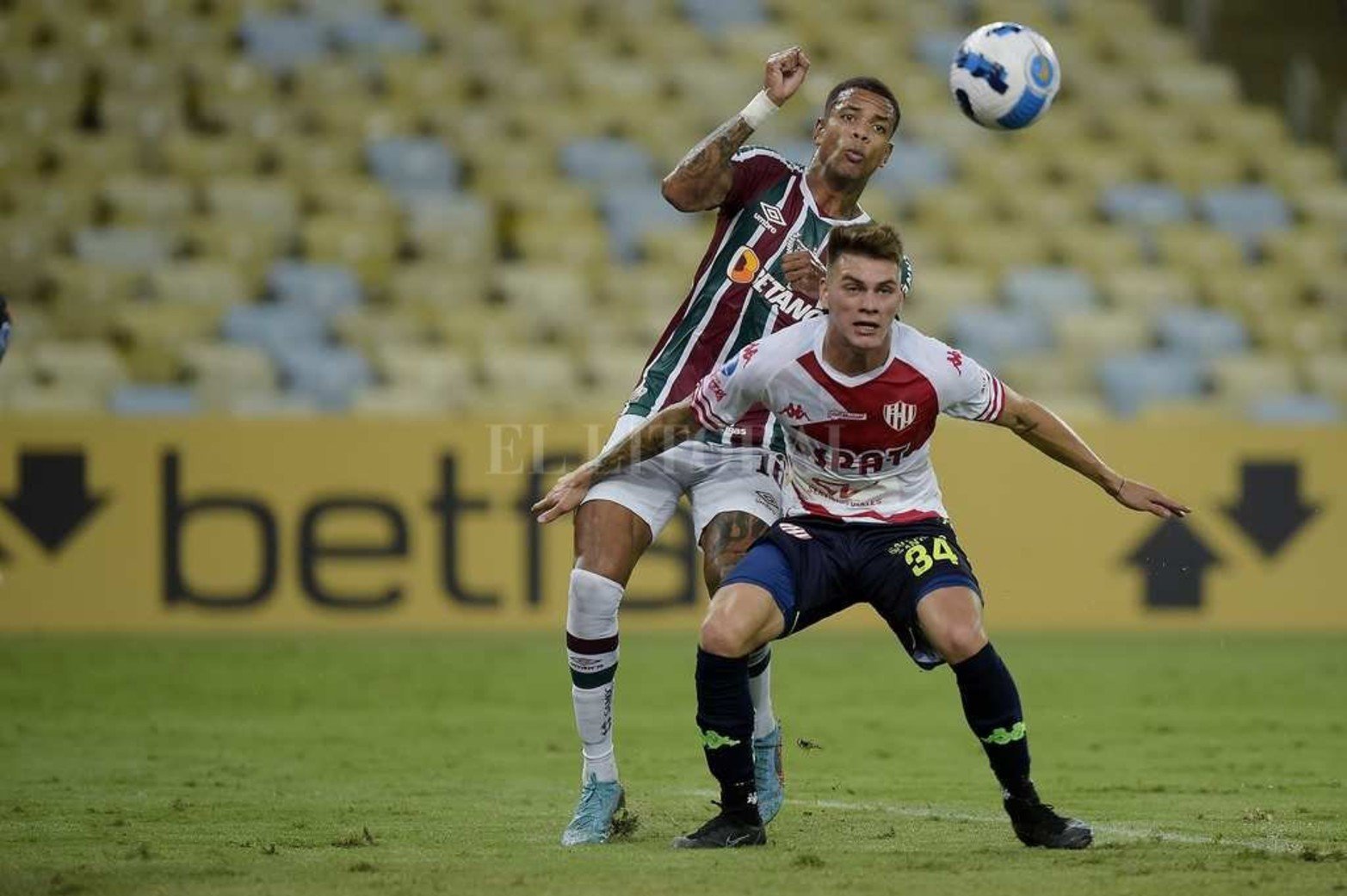 Copa Sudamericana, Unión jugó muy bien y empató 0 a 0 con el Fluminense en Río de Janeiro.