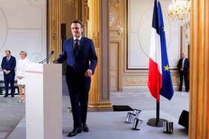 ELLITORAL_455420 |  Reuters El presidente francés, Emmanuel Macron, fue investido este sábado para un segundo mandato de cinco años.