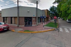 Captura de Pantalla - Google Street View El Registro Automotor n° 5 de Rafaela