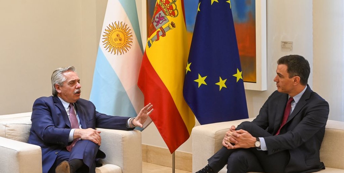 Fernández dijo que Argentina puede proveer alimentos y energía a España