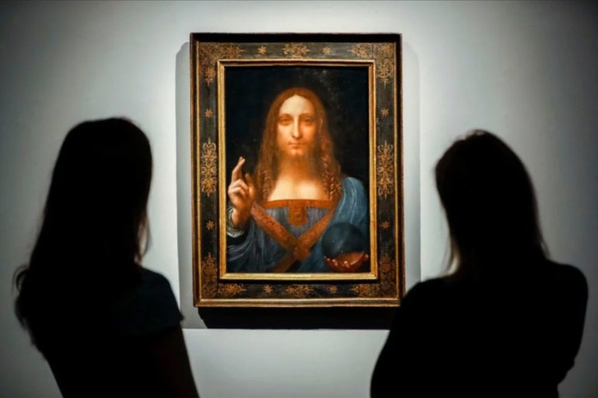 ELLITORAL_455961 |  Gentileza Salvator Mundi de Leonardo da Vinci.