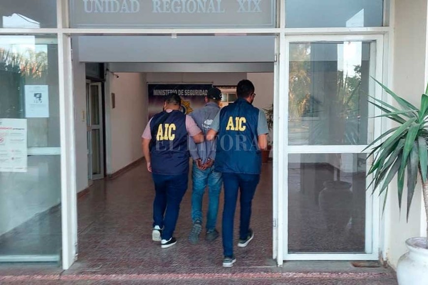 ELLITORAL_455789 | Archivo El Litoral Brian Ponce fue apresado el 8 de febrero en la localidad de Garabato, en el norte provincial.