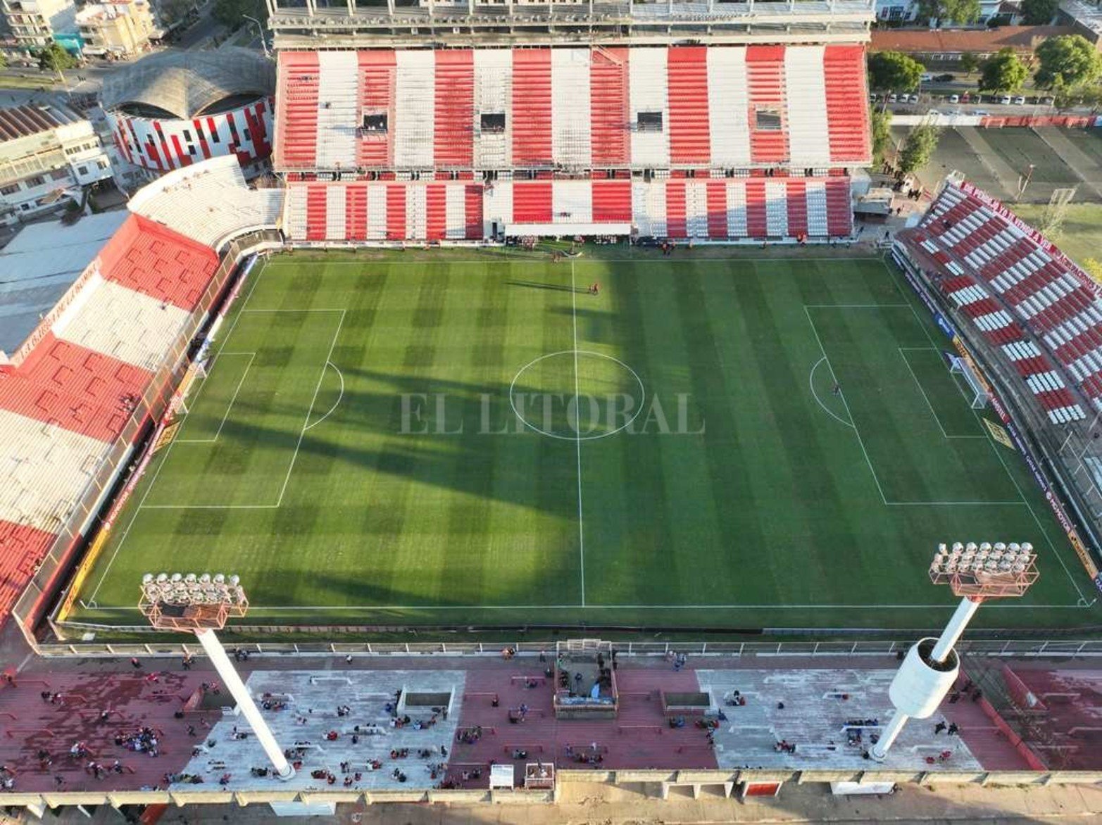 Copa Sudamericana Unión - Oriente Petrolero 
Imágenes tomadas desde el drone de El Litoral