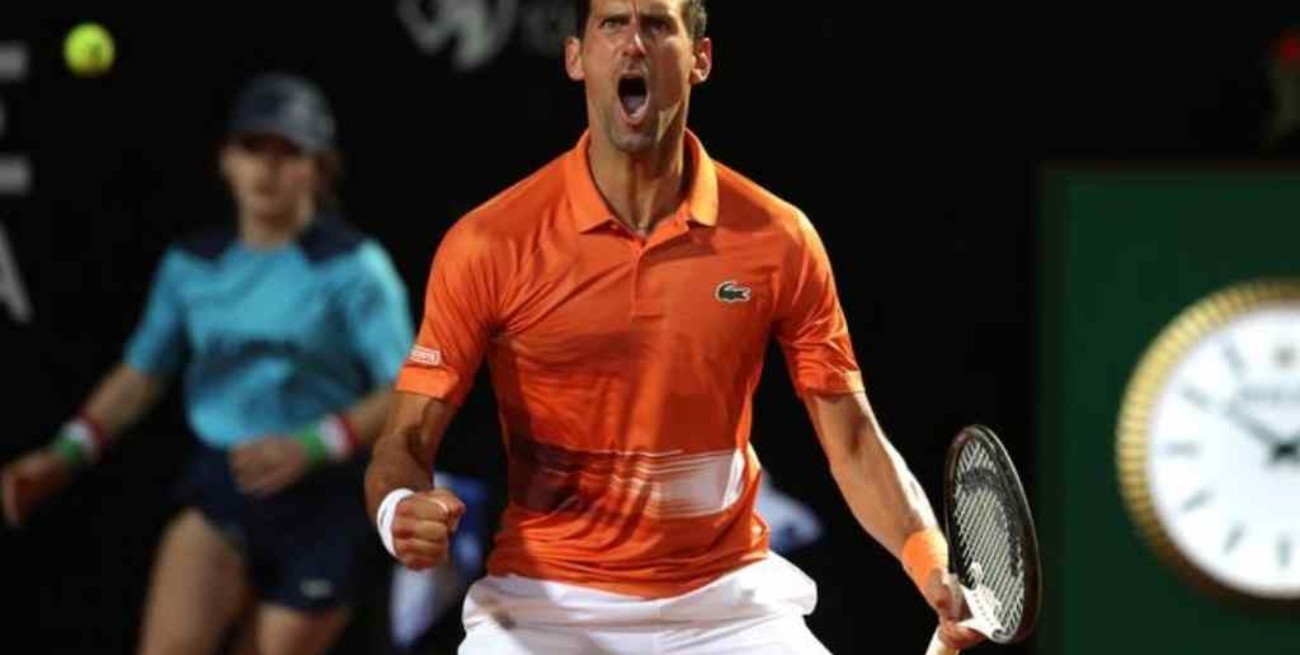 Novak Djokovic venció a Stefanos Tsitsipas y se consagró campeón del Masters 1000 de Roma