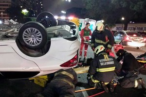 El incidente tuvo lugar frente al Hipódromo de la ciudad de Buenos Aires