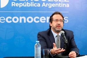 Marco Lavagna, director del Indec el organismo encargado del Censo.