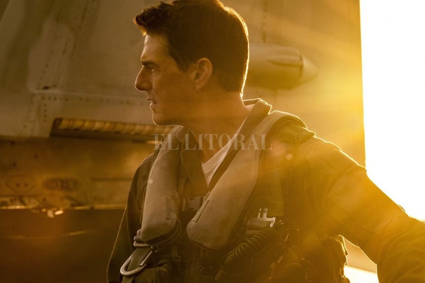 ELLITORAL_456879 |  Paramount Pictures Cruis como Maverick en la película que se estrena este mes.