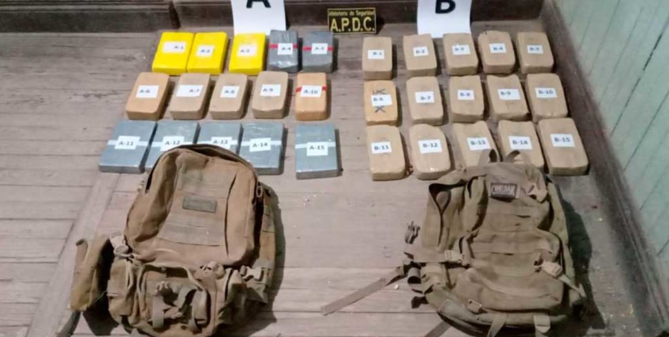 Secuestran 31 kilos de cocaína en La Quiaca