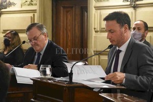 ELLITORAL_456708 |  Pablo Aguirre Felipe Michlig (San Cristóbal) y Lisandro Enrico (General López).