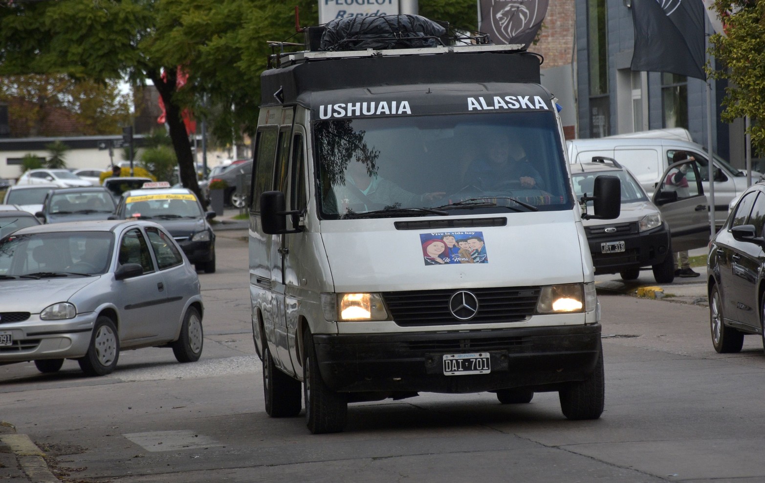 Vive la vida hoy destino Alaska