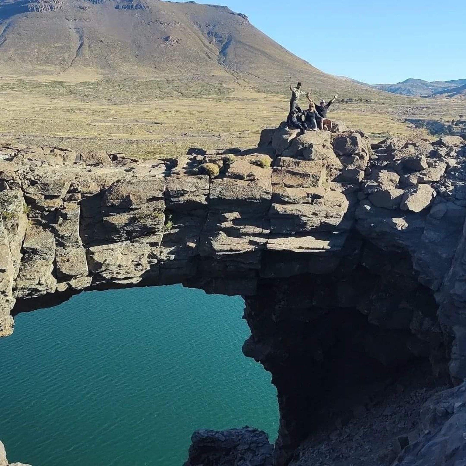 La familia Molina Acosta en Neuquén.