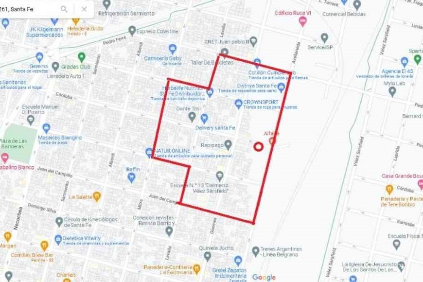 Este viernes comenzaron con un bloqueo de control en la zona.