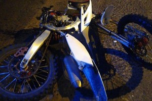 Video: “El Noba” sufrió un grave accidente con su moto en Florencio Varela