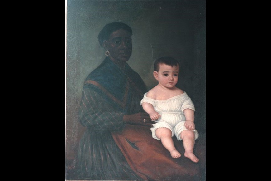 "La negra y el niño" de Sor Josefa.