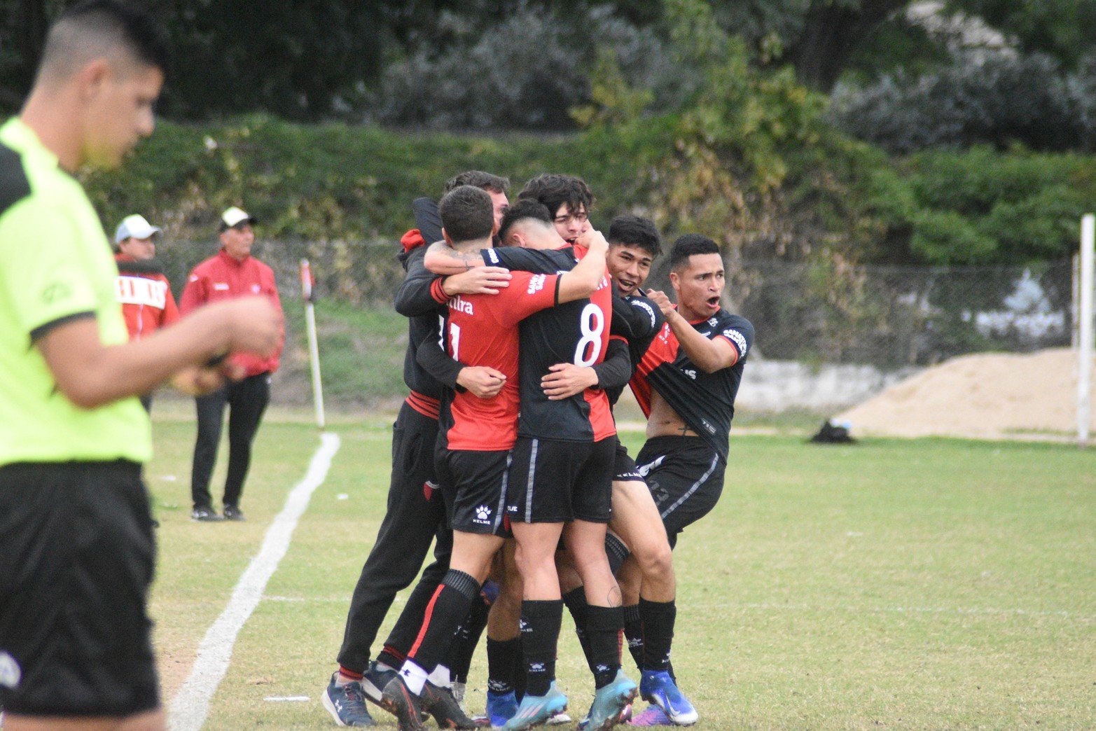 Liga Santafesina torneo apertura 2022  1° A Colón Colón San Justo.Foto Luis Cetraro