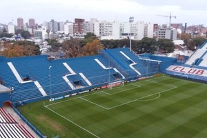 Tribuna "Héctor Scarcone" asignada a los hinchas rojiblancos. Crédito: Gentileza