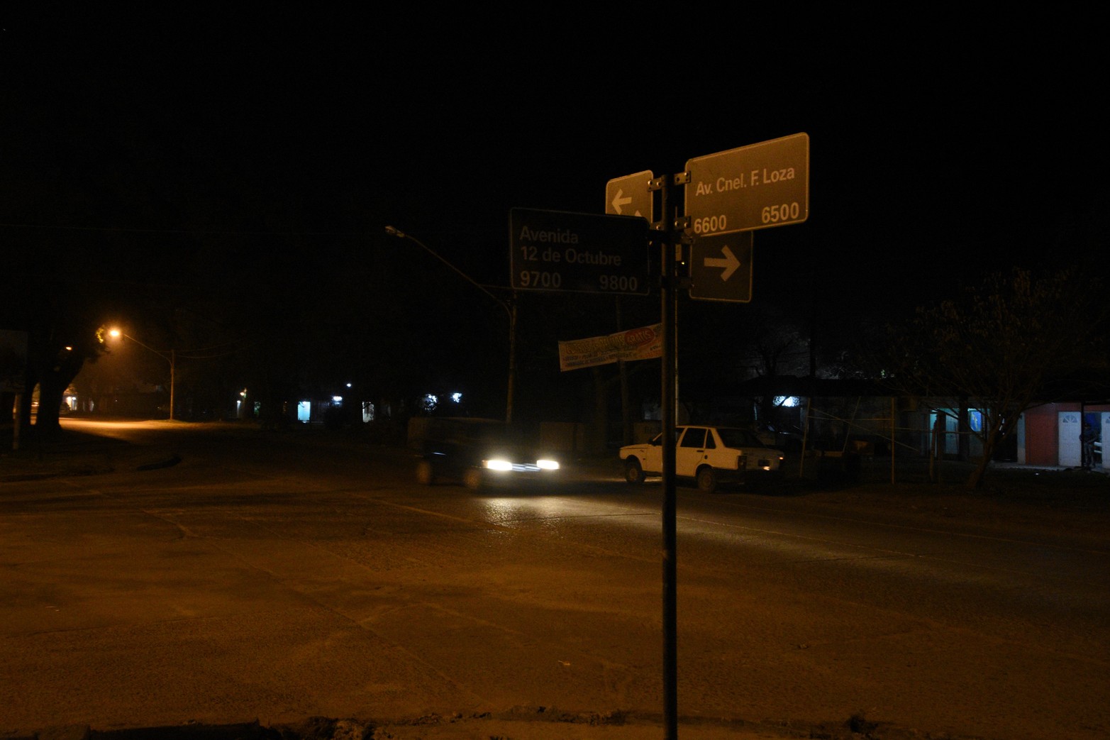Calle Teniente Loza, entrada a Yapeyú
