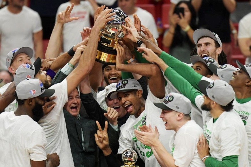 El título del Este fue para Boston. Crédito: Reuters